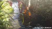 Bersihkan Sungai Ciwarga, Dansub 03 Sektor 22 Harap Jadi Kampanye Edukasi Bagi Masyarakat