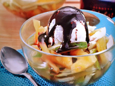 Gambar Resep Rujak Buah Es Krim