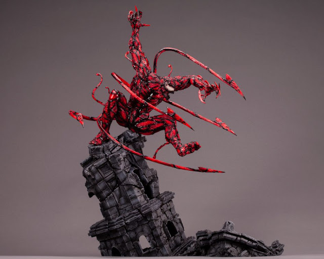 Figuras: Fine Art Statue de Carnage de la línea Marvel Spider-Man - Kotobukiya