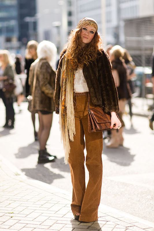 Vanessa Jackman: London Fashion Week....Seventies Hippy-Luxe