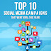 Top Social Media Campaigns of All Condition