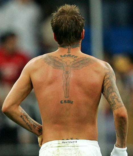 tattoos of last names on back