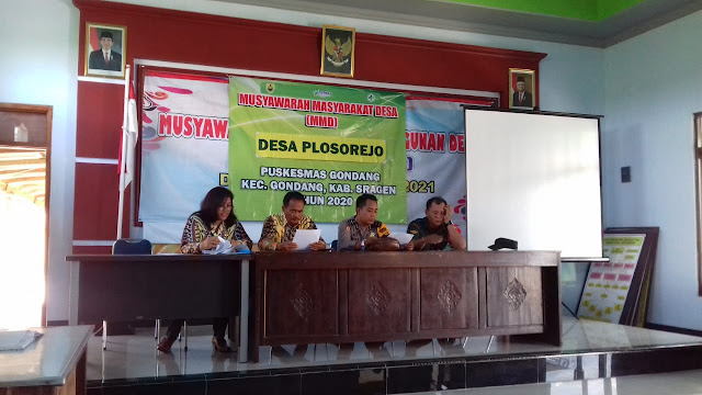 Sosialisasi Musyawarah Masyarakat Desa Plosorejo