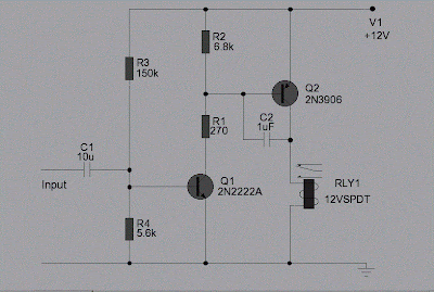 rangkaian control (pengendali) Relay