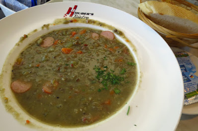 Huber's Bistro, lentil soup