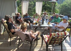 Breakfast Over And Planning Day