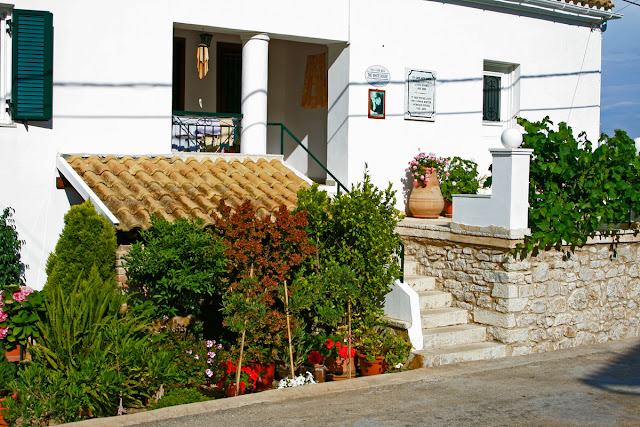 The house where he lived and worked for Lawrence Durrell. Дом где жил и работал Лоренс Даррелл.