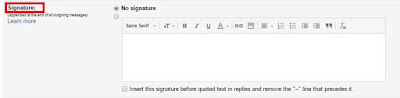 How to create an email signature
