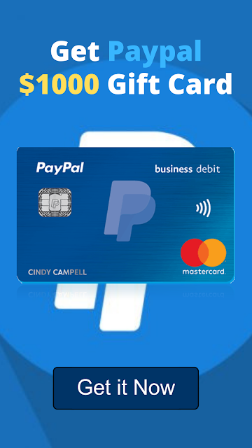  $1000 PayPal gift card