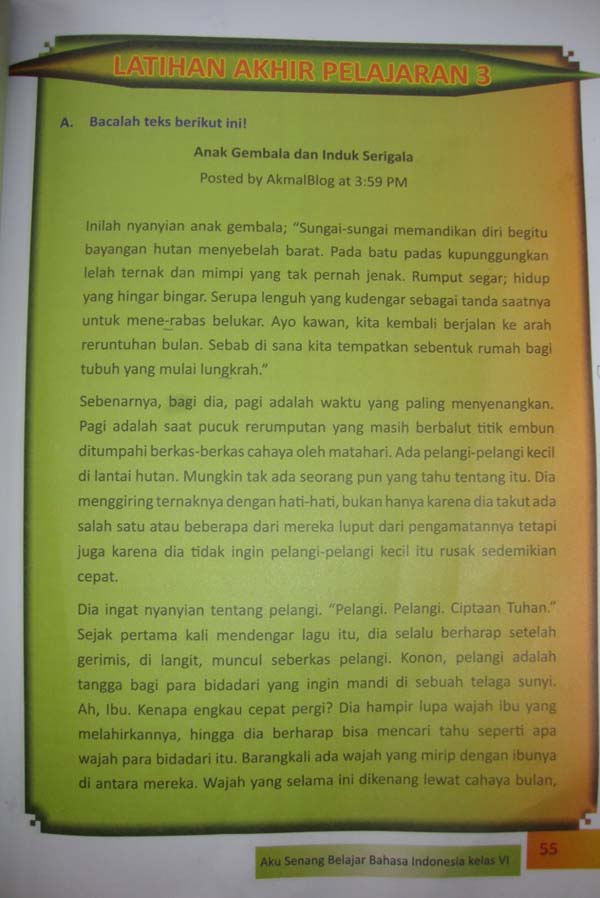 Heboh Ditemukan Cerita Dewasa di Buku Bahasa Indonesia 