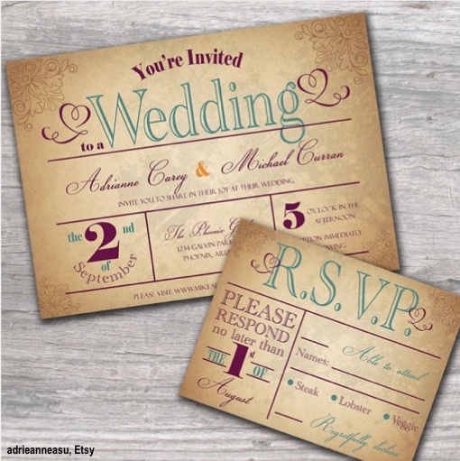  your big day with these romantic countryinspired wedding invites