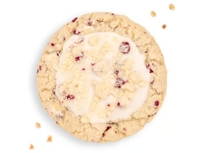 Crumbl Cranberry Crumb Cake Cookie