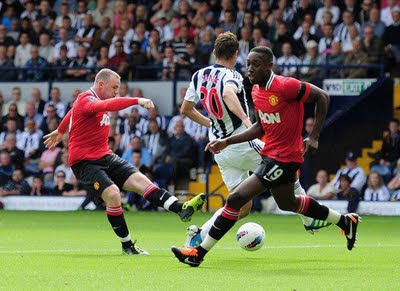 Wayne Rooney Manchester United vs West Brom Barclays Premier League