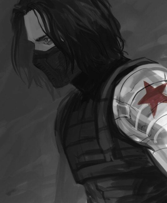 Winter Soldier Bucky Art