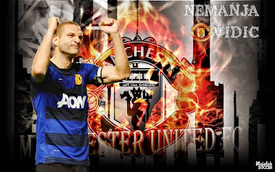 Wallpapers Nemanja Vidic Manchester United (MU) 2012-2013