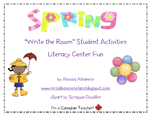 http://www.teacherspayteachers.com/Product/Write-the-Room-Literacy-Center-Spring-214935