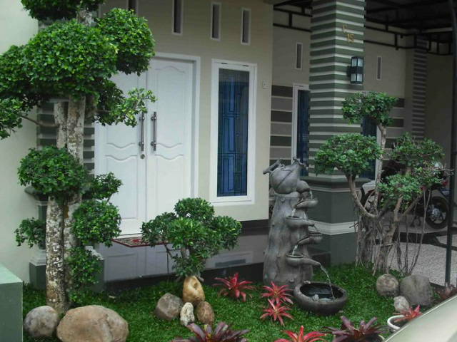 10 desain gambar  taman rumah  cantik  modern  sederhana dan  