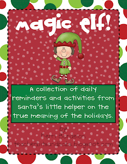 http://www.teacherspayteachers.com/Product/Magic-Elf-Activity-and-Writing-Pack-170476