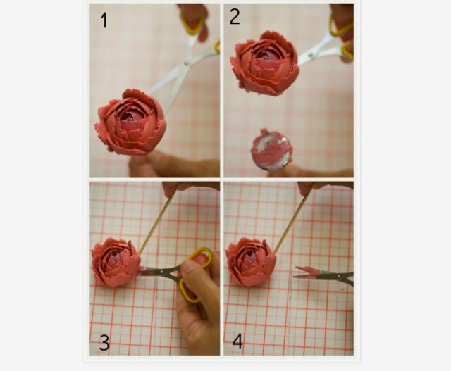 Cake Boss Bangi: pelajari cara-cara membuat bunga rose 