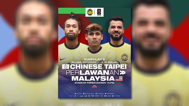 Live Streaming Chinese Taipei vs Malaysia