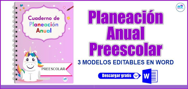  Planeación Anual Preescolar