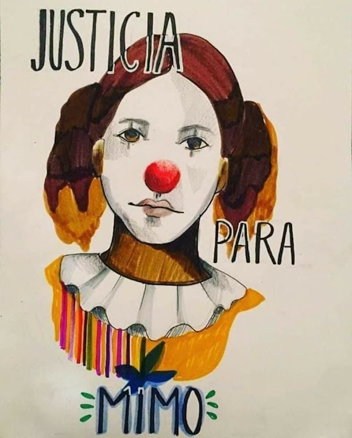 Ha commosso il Cile la morte di Daniela Carrasco, l’artista di strada 36enne conosciuta come «la Mimo», volto noto delle proteste di piazza in Cile, trovata impiccata ad una recinzione