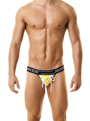 ManView Campus Gym Jockstrap Underwear Yellow Cool4Guys