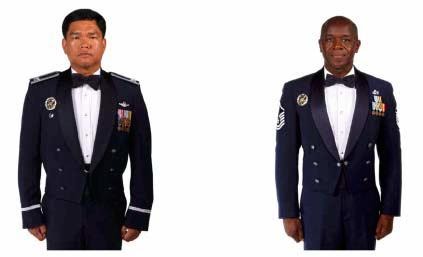 COLOR IN THE US ARMED FORCES AIR  FORCE  UNIFORMS