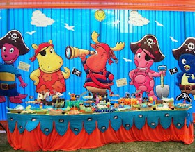 DECORACION FIESTA INFANTIL BACKYARDIGANS PARTY