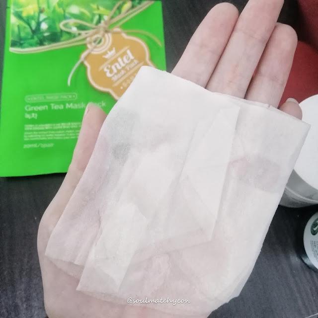 Review; Entel Green Tea Mask Pack + First Impression