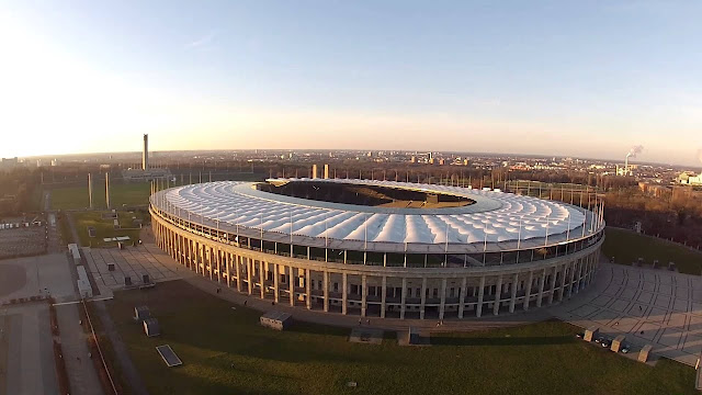 The Olympiastadion Berlin 31 12 2013 Still 8 hours untill from Olympiastadion berlin draußen