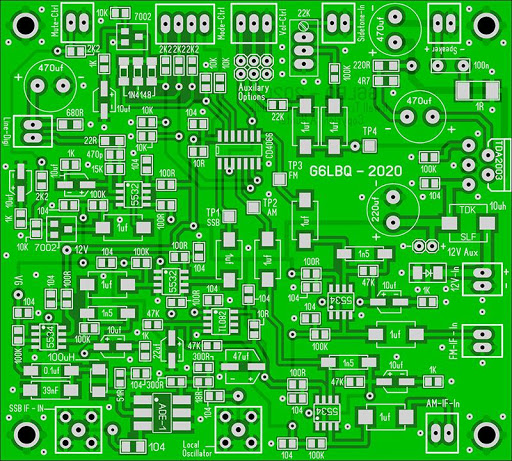 Homebrew HF Transceiver Audio PCB CAD