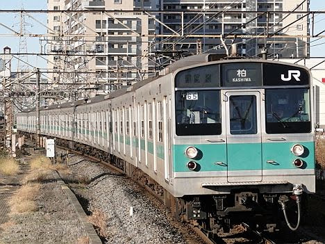 【幕車だったよ～】203系ばかりの常磐線　柏行き