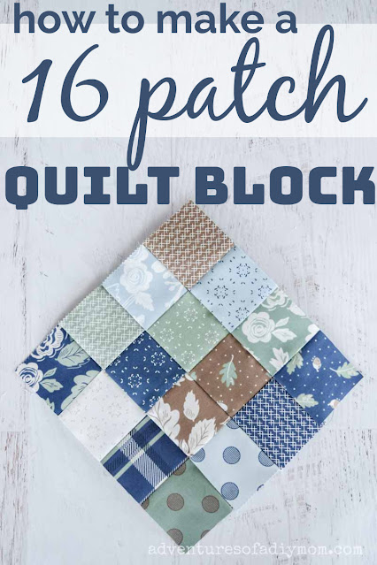 16 patch quilt block