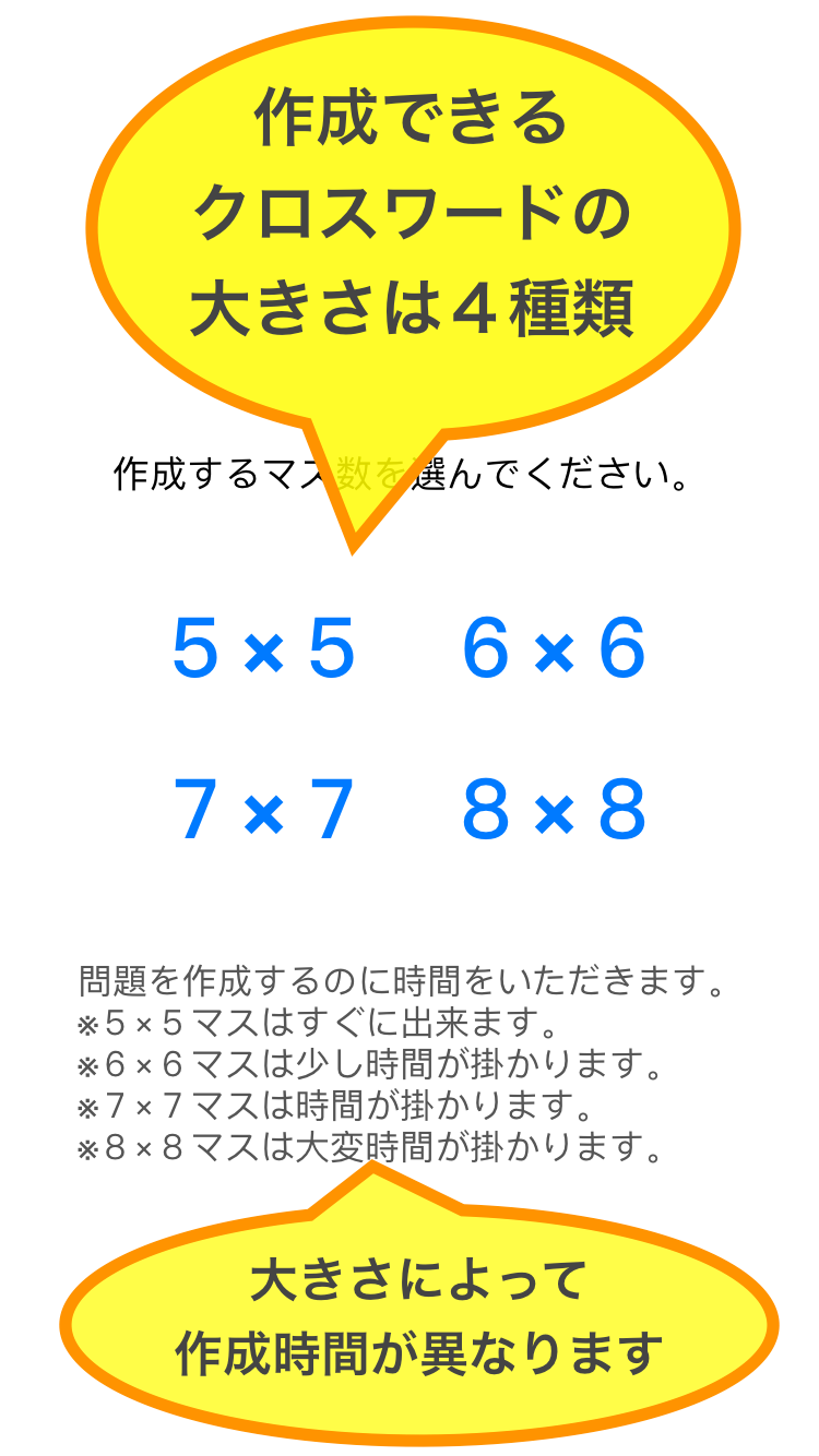 Iphone Androidアプリ開発 Iphoneアプリ 無限クロスワード 作成