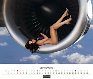 bombastic airlines - Air Comet Kalender 2009