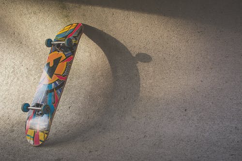 Multicolor Skateboard