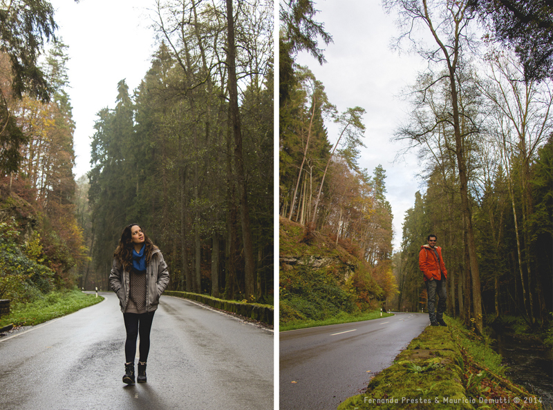 caminhando em Mullerthal