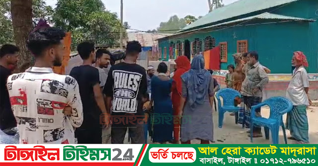 বাসাইলে রাতে বসত-ঘরে হামলা, স্বর্ণালংকার ও টাকা লুটের অভিযোগ