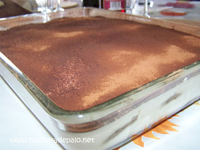 (Thermomix) TIRAMISÚ Cuchara  de tiramisu Palo: thermomix