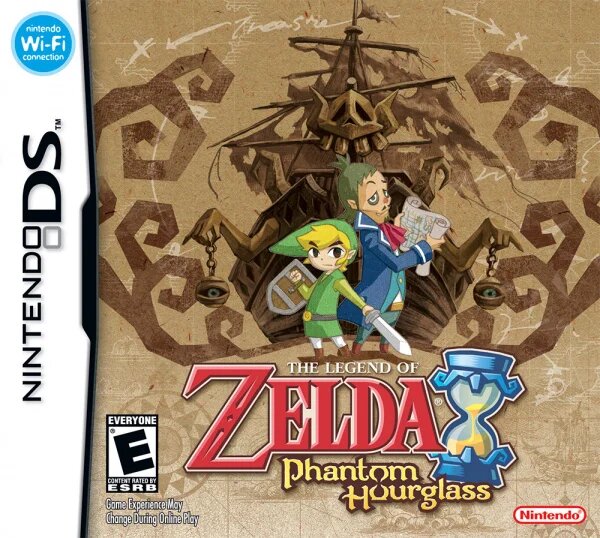 The Legend of Zelda: Phantom Hourglass - Cover Art