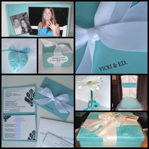 Bridal Shower Invitations Tiffany Blue