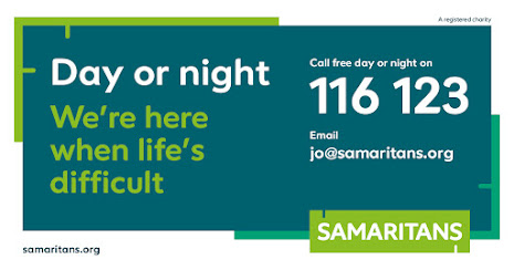 Samaritans are open day or night 116 123