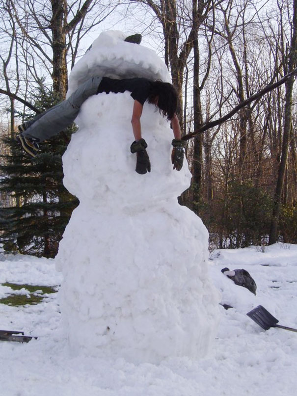 30 Of The Most Creative Snowmen You've Ever Seen