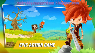  Dalam game ini kita akan berperan sebagai seorang anak kecil berambut merah yang bernama  Breaking Gates – 2D Action Platformer apk