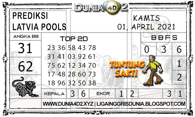 Prediksi Togel LATVIA DUNIA4D2 01 APRIL 2021