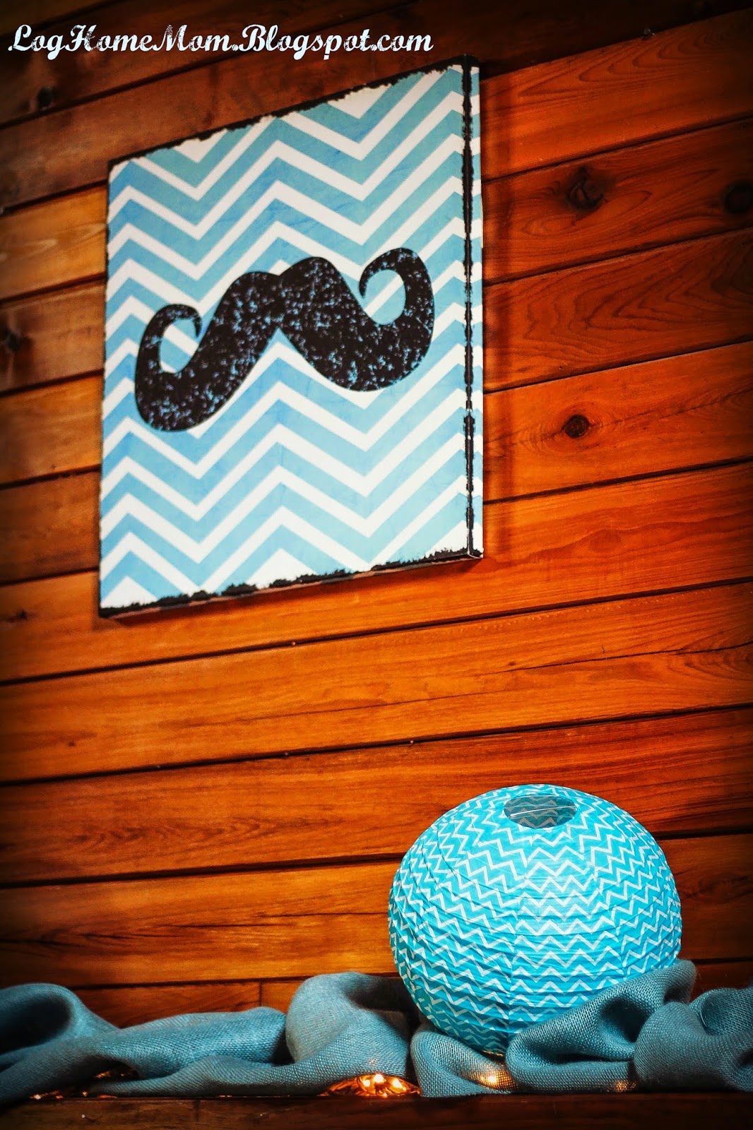 Log Home Mom: Mustache and BowTies Baby Shower Part Two
