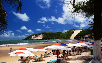 Praia de Ponta Negra, em Natal