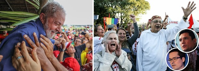 LULA DIZ QUE SEU MAIOR DESAFIO É NÃO ODIAR OS QUE ARMARAM CONTRA ELE