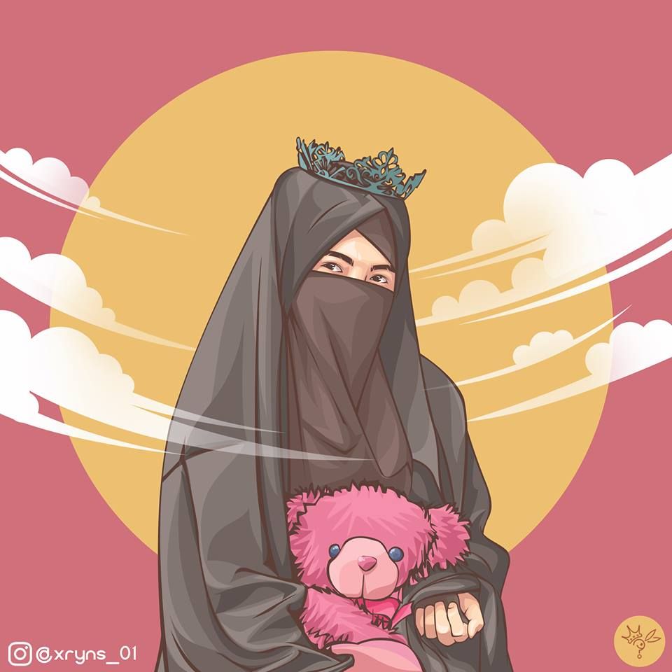 99 Animasi Muslimah Keren Terbaru Pilihan Cikimm Com